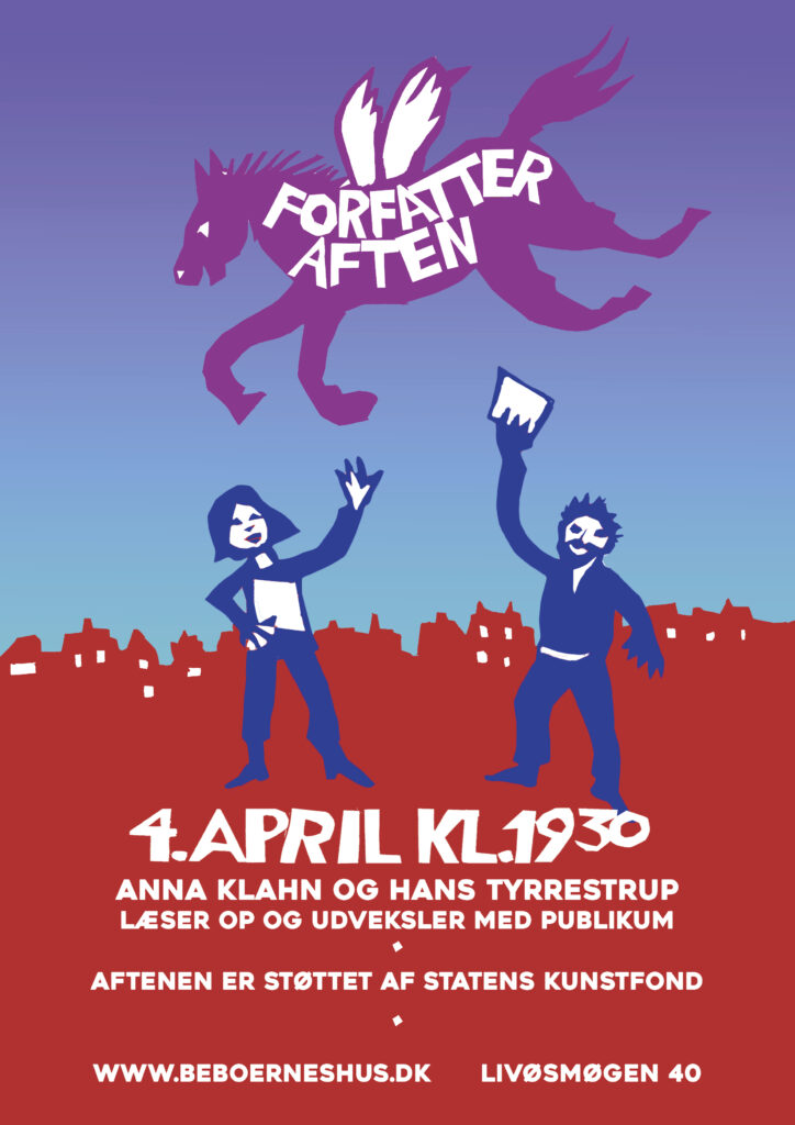 Forfatteraften m. Anna Klahn & Hans Tyrrestrup